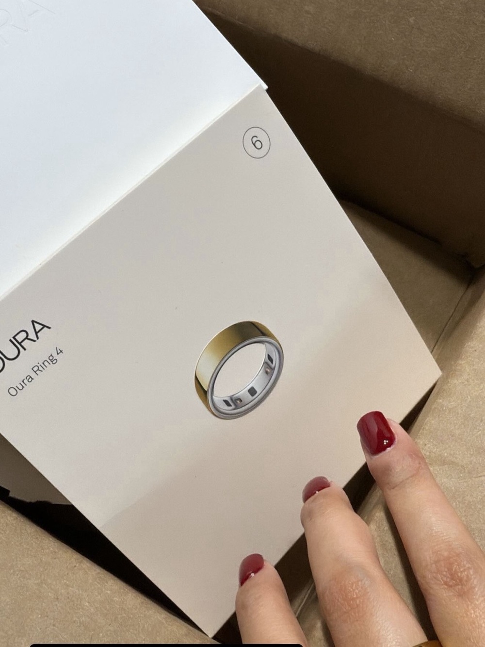 Oura Gold Smart Ring for Women - Polished Gold Finish